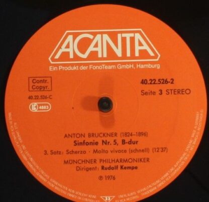 ACANTA 40.22.526 - Anton Bruckner, Münchner Philharmoniker, Rudo - Image 7