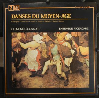 Harmonia Mundi HMU 2.472 - Clemencic Consort,Ricercare-Ensemble