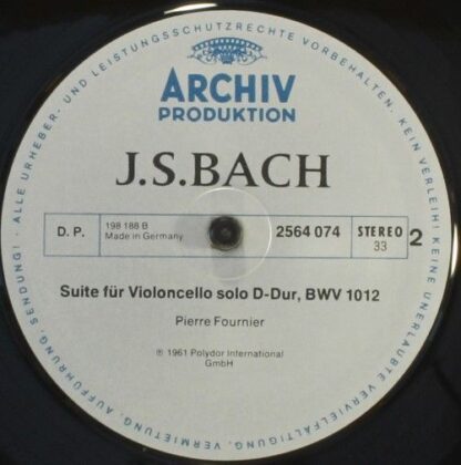 Archiv Produktion 2722 013 - Johann Sebastian Bach - Kammermusik - Image 6