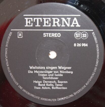 Eterna 8 26 984 - Richard Wagner - Weltstars Singen Wagner - Image 4