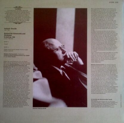 Eurodisc 87 696 XAK - Antonín Dvořák, Mstislav Rostropovich, Бол - Image 2