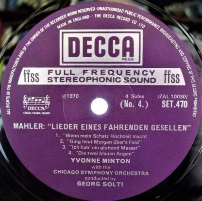 DECCA SET 469-70 - Gustav Mahler, Chicago Symphony Orchestra, Ge - Image 6