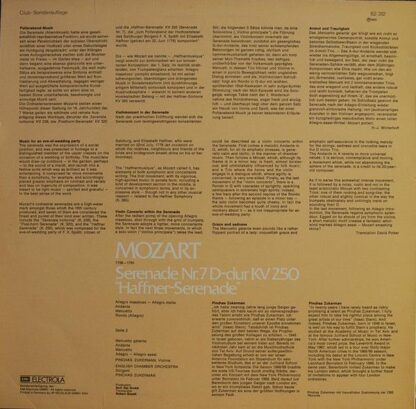 Die Stimme Seines Herrn 62 312 - Pinchas Zukerman, Wolfgang Amad - Image 2