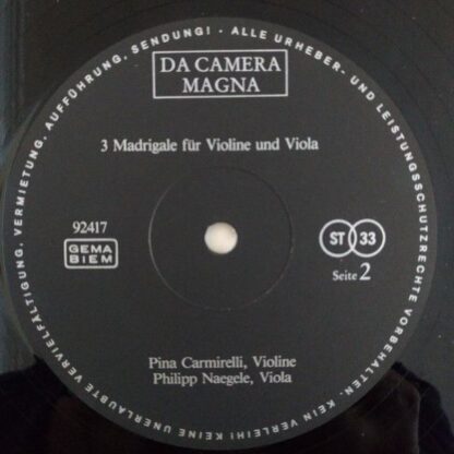 Da Camera Magna sm 92417 - Bohuslav Martinů, Quatuor Elyséen, Ph - Image 4