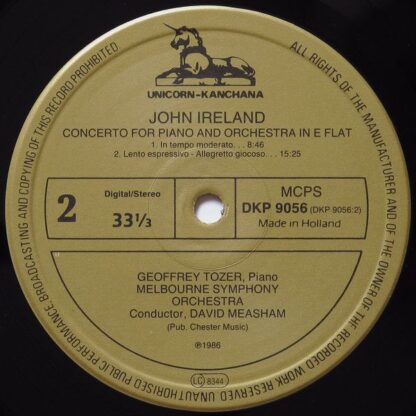 Unicorn-Kanchana DKP 9056 - Edmund Rubbra, Carl Pini, John Irela - Image 4