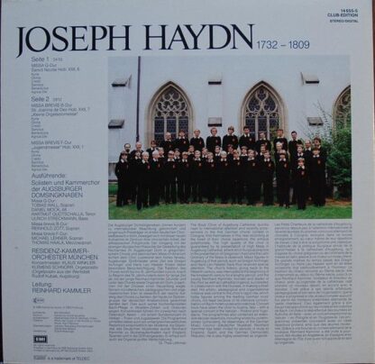 EMI Electrola 14 655-5 - Joseph Haydn, Augsburger Domsingknaben, - Image 2