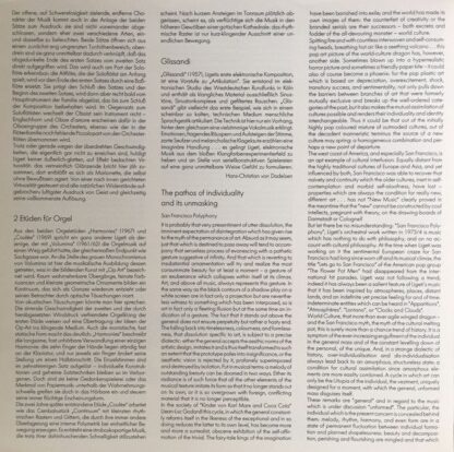WERGO WER 60076 - György Ligeti - Doppelkonzert / San Francisco - Image 10