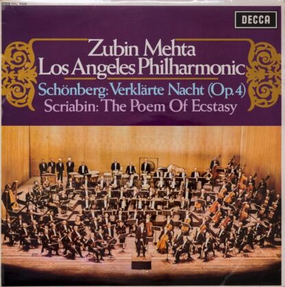 DECCA SXL 6325 - Zubin Mehta, Los Angeles Philharmonic Orchestra