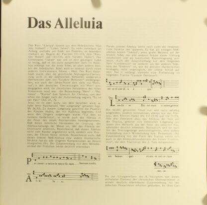 Motette Ursina M 50430 - Various - Ars Gregoriana 4 - Das Allelu - Image 3