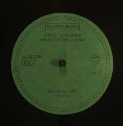 Sastruphon SM 007036 - Robert Schumann, Klaus Hellwig - Träumere - Image 4