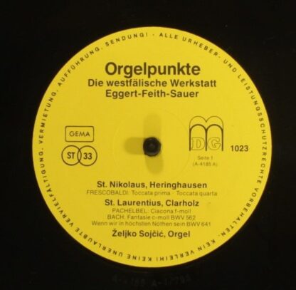 MDG 1023 - Željko Sojčić - Orgelpunkte - Die Westfälische Werkst - Image 5