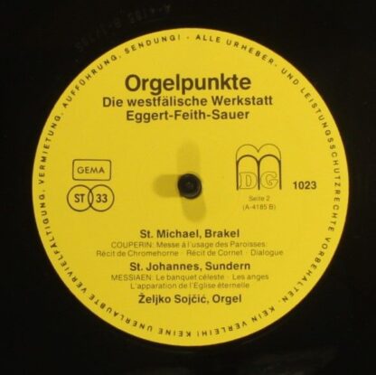 MDG 1023 - Željko Sojčić - Orgelpunkte - Die Westfälische Werkst - Image 6