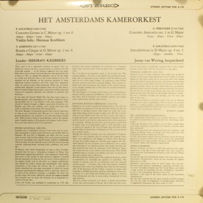 Artone PDE S-176 - Amsterdams Kamerorkest - Concerto Grosso / So - Image 2