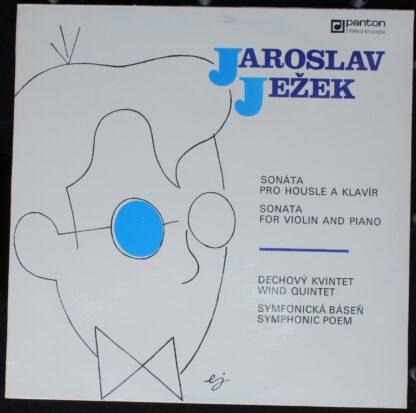 Panton 8110 0254 - Jaroslav Ježek - Sonáta Pro Housle A Klavír /