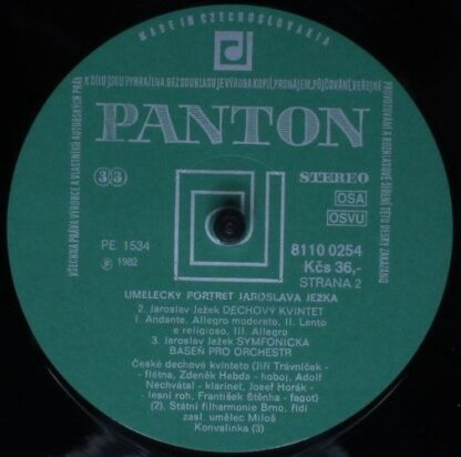 Panton 8110 0254 - Jaroslav Ježek - Sonáta Pro Housle A Klavír / - Image 4