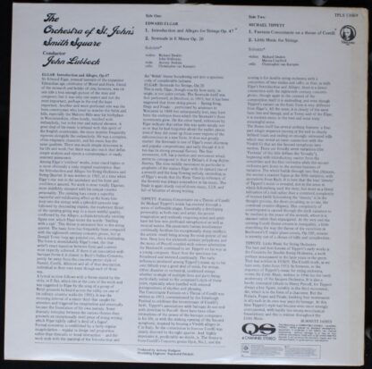 Pye Records TPLS 13069 - John Lubbock, The Orchestra Of St. John - Image 2