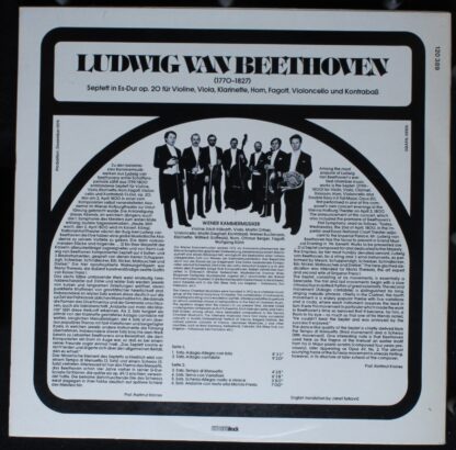 Not On Label 120 389 - Ludwig van Beethoven, Wiener Kammermusike - Image 2