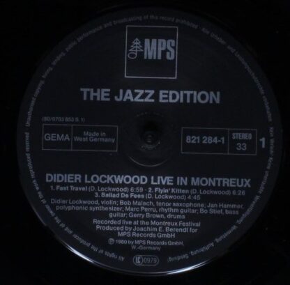 MPS 821 284-1 - Didier Lockwood - Live in Montreux - Image 3