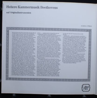MPS/BASF Records 25 20830-3 - Ludwig van Beethoven - Heitere Kam - Image 2