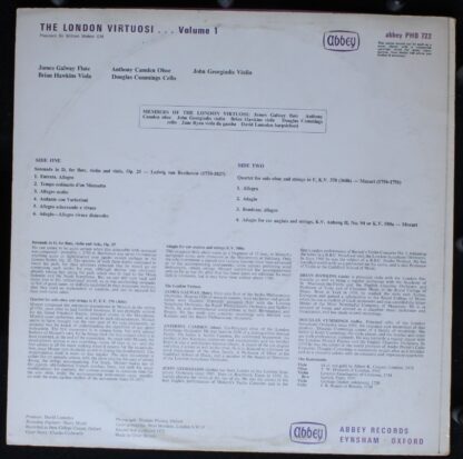 Abbey PHB 722 - The London Virtuosi - Volume 1 - Image 2