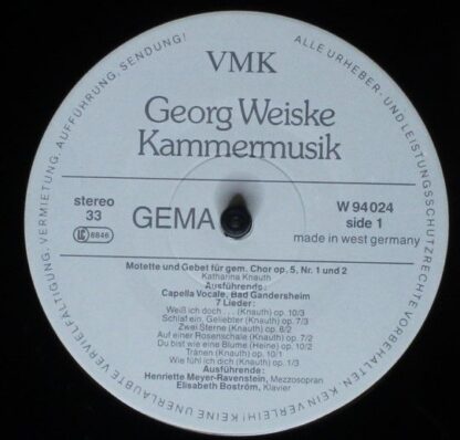 VMK W 94024 - Georg Weiske - Kammermusik - Image 5