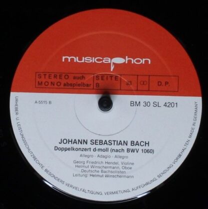 Musicaphon BM 30 SL 4201 - Johann Sebastian Bach, Hans-Jürgen Mö - Image 4