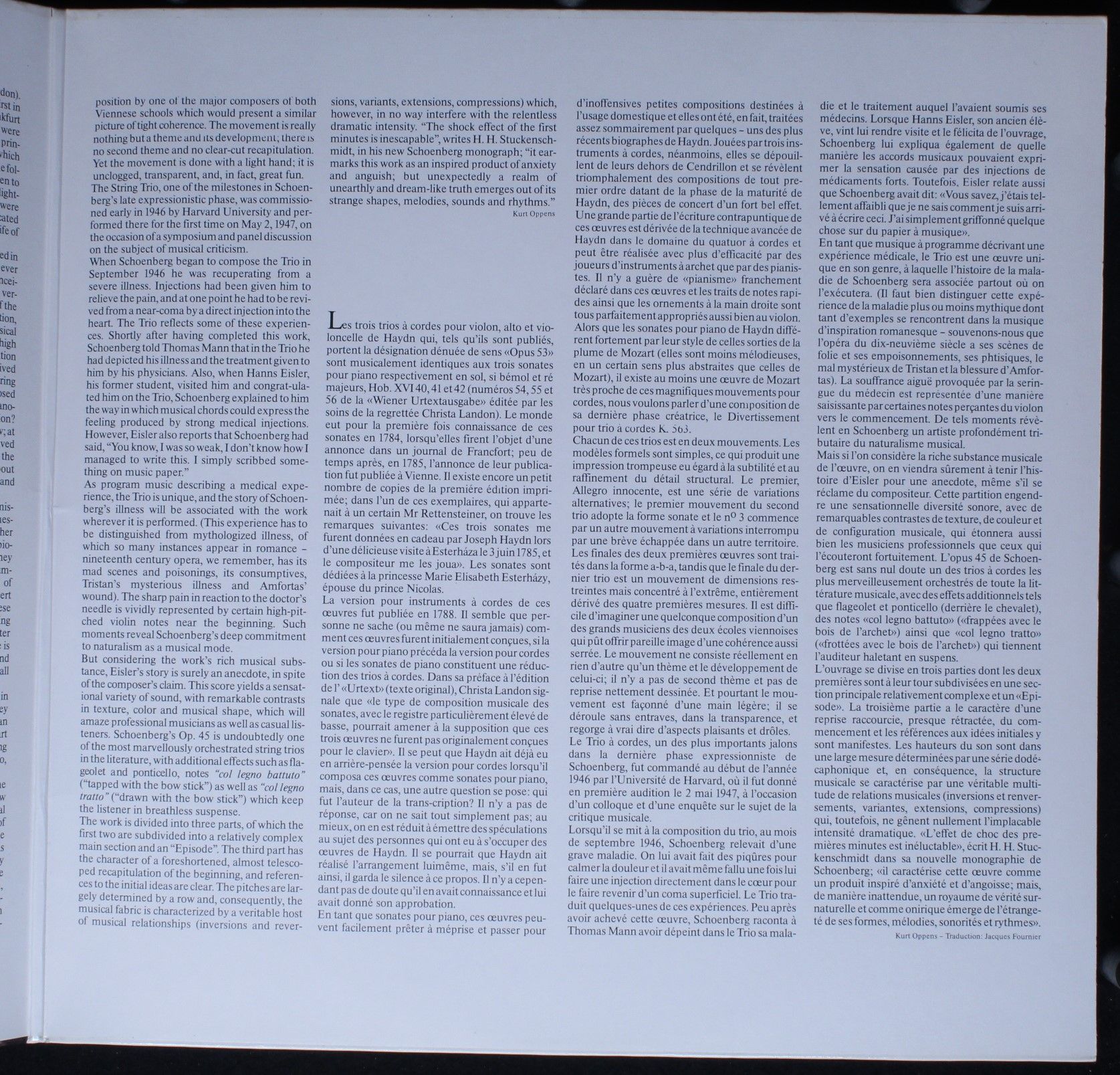 Telefunken 6.42615 - Joseph Haydn, Arnold Schoenberg, Los Angele - Image 3