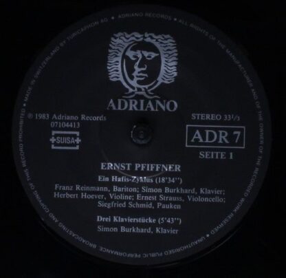Adriano (2) ADR 7 - Ernst Pfiffner, Simon Burkhard, Herbert Hoev - Image 3