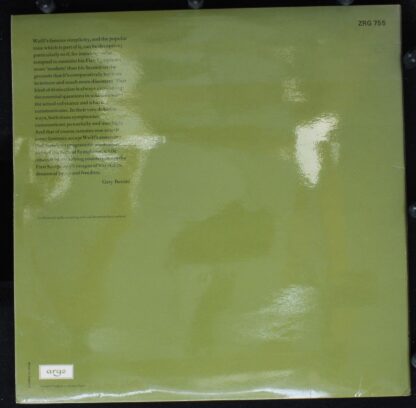 Argo ZRG 755 - Kurt Weill, Gary Bertini, BBC Symphony Orchestra - Image 4