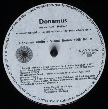 Donemus DAVS 6802 - Antonio Mahaut, Johan Nicolaas Lentz, Willem - Image 5