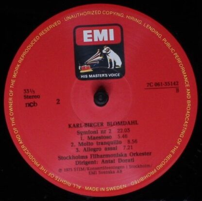 His Master's Voice 4E 061-35142 - Allan Pettersson, Karl-Birger - Image 6