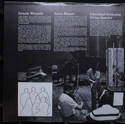 Telarc DG-10046 - Ernest Chausson, Israela Margalit, Lorin Maaze - Image 2