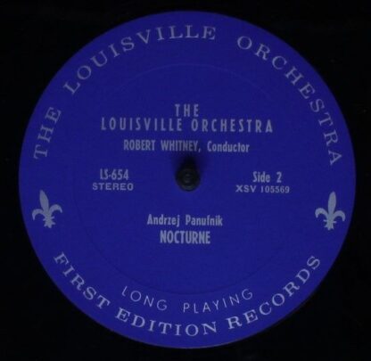 First Edition Records LS-654 - The Louisville Orchestra - Variaz - Image 5