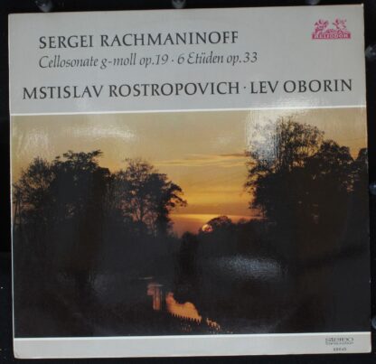 HELIODOR 89 645 - Mstislav Rostropovich, Alexander Dieduchin, Le