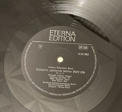 Eterna 8 26 583 - Johann Sebastian Bach - Kantaten - Schleicht, - Image 4