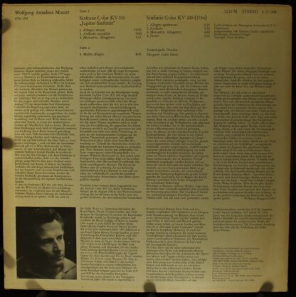 Eterna 8 27 668 - Wolfgang Amadeus Mozart, Staatskapelle Dresden - Image 2