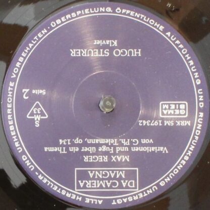 Da Camera Magna MRK 19734 - Max Reger, Various -  Gesamtausgabe - Image 3