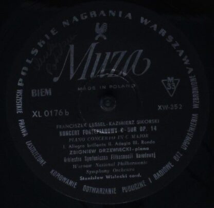 Polskie Nagrania Muza XL 0176 - Karol Lipiński, Franciszek Lesse - Image 4
