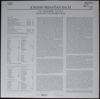 DMM Studio B/1518 - Johann Sebastian Bach - Das Orgelwerk Folge - Image 2