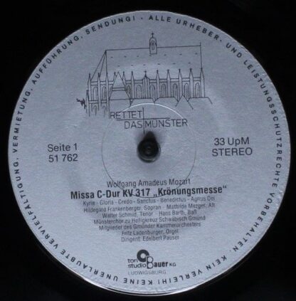 Erhaltet Das Münster 51 762 - Wolfgang Amadeus Mozart, Franz Sch - Image 3