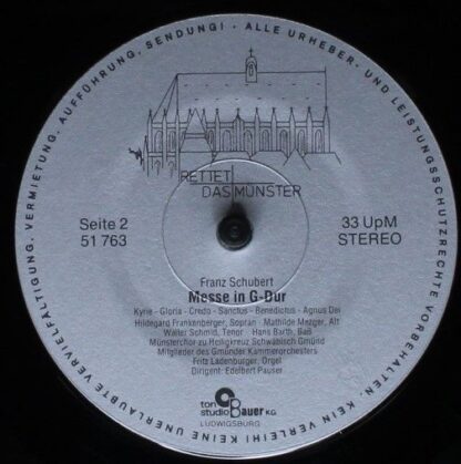 Erhaltet Das Münster 51 762 - Wolfgang Amadeus Mozart, Franz Sch - Image 4