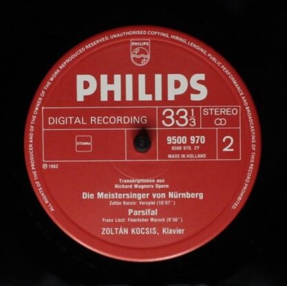 Philips 9500 970 - Zoltán Kocsis - Plays Wagner - Image 4