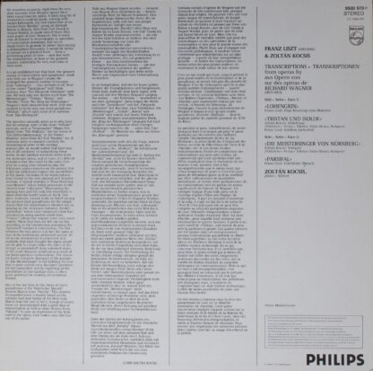 Philips 9500 970 - Zoltán Kocsis - Plays Wagner - Image 2