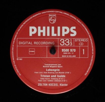 Philips 9500 970 - Zoltán Kocsis - Plays Wagner - Image 3