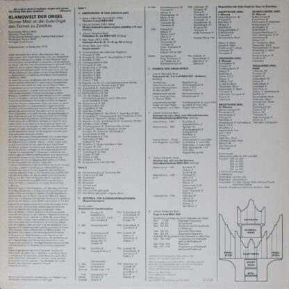 Eterna 8 26 804 - Günter Metz - Klangwelt Der Orgel - Image 2