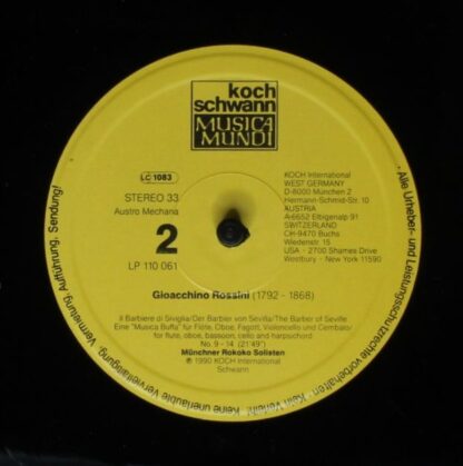 Koch Schwann Musica Mundi 110 061 FA - Gioacchino Rossini, Münch - Image 4