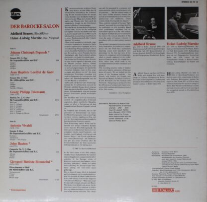 Marus (2) 308 013 - John Baston, Georg Philipp Telemann, Giovann - Image 2