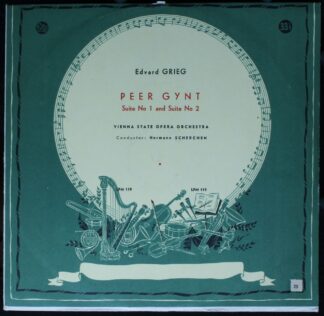 Supraphon LPM 119 - Edvard Grieg, Orchester Der Wiener Staatsope