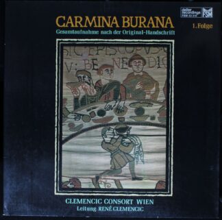 FSM FSM 53 310 - Clemencic Consort, René Clemencic - Carmina Bur