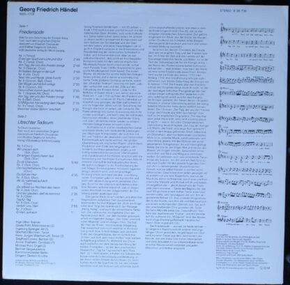 Eterna 8 26 736 - Georg Friedrich Händel, Berliner Singakademie, - Image 2